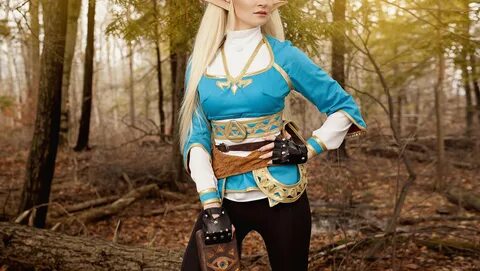 The legend of zelda breath of the wild cosplay