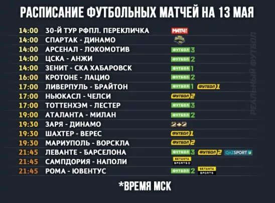 Кр футбол расписание матчей