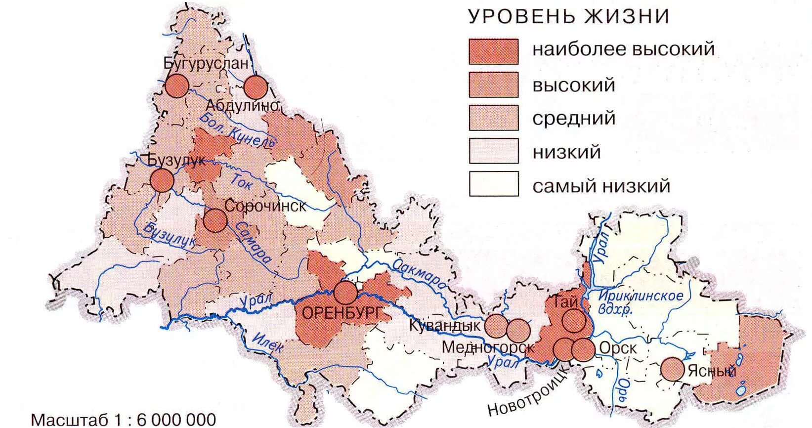 Индекс оренбургская область г оренбург. Плотность населения Оренбургской области на карте. Плотность населения карта Оренбурга. Карта численности населения Оренбургской области. Карта плотности населения Оренбурга и Оренбургской области.