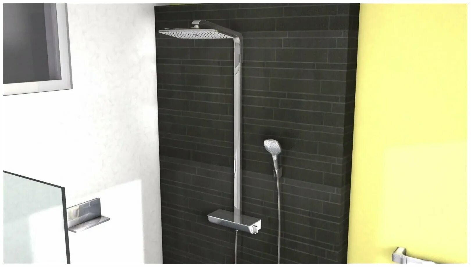 Душевая система Hansgrohe Raindance select e 360 Showerpipe с термостатом 27112000. Душевая система Hansgrohe Raindance select e 360 Showerpipe. Hansgrohe 27112000. Душевая стойка Hansgrohe Raindance select e 360 Showerpipe 27113000 хром. Немецкая душа в россии