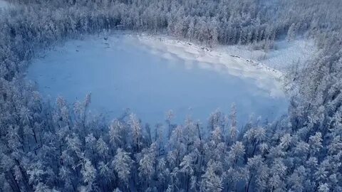 В Якутии в разгар зимы исчезло пресное озеро.