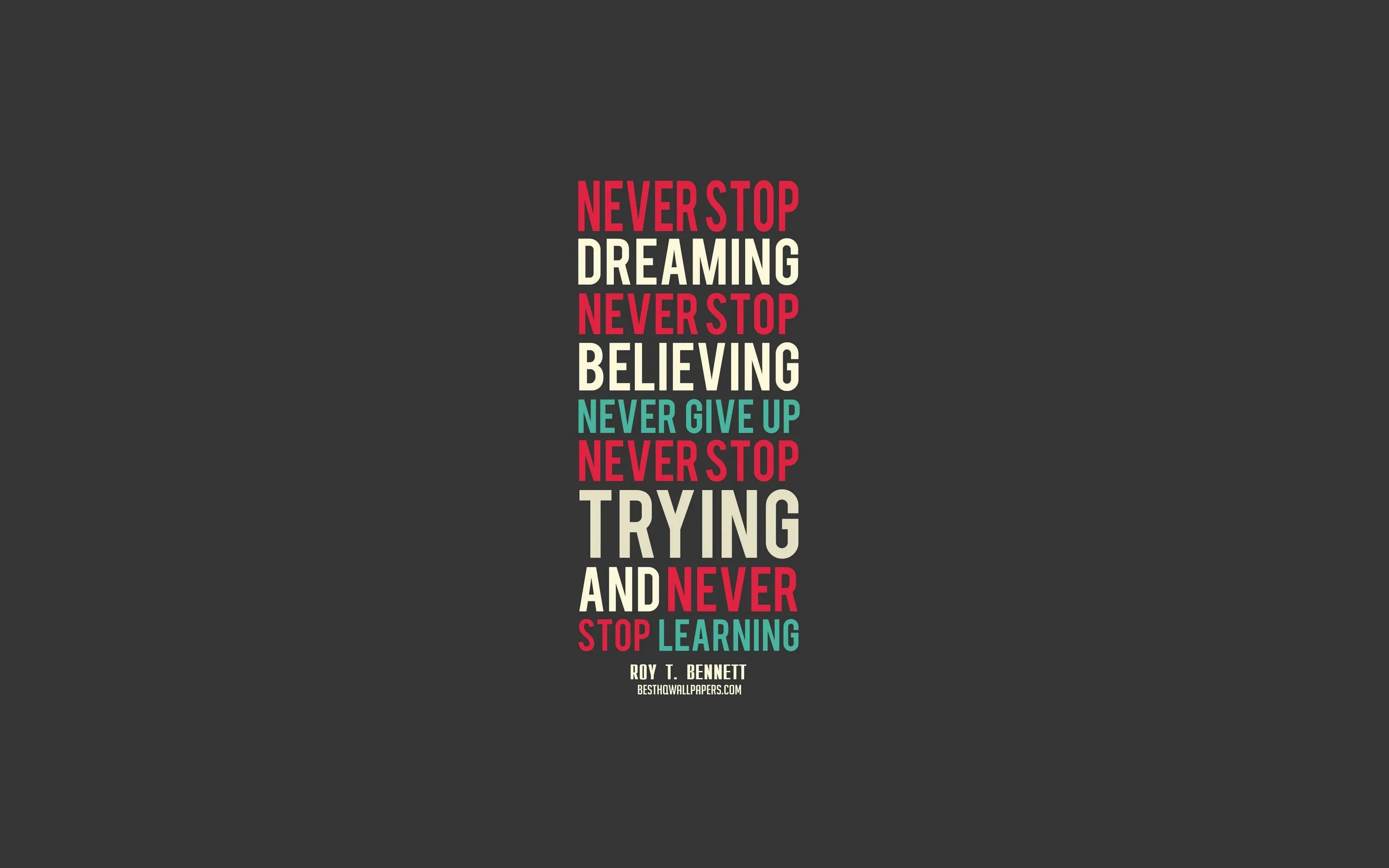Don t stop trying