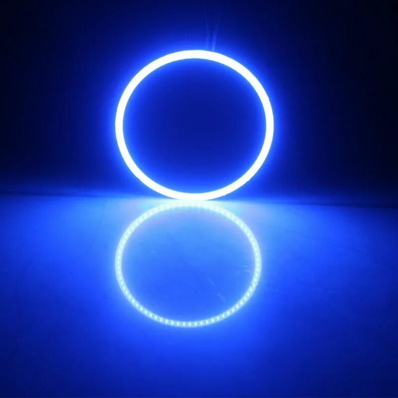 светодиодные ангельские глазки cob 100мм красный. красивый круг. светящийся круг. светящие круги. белый неоновый круг.