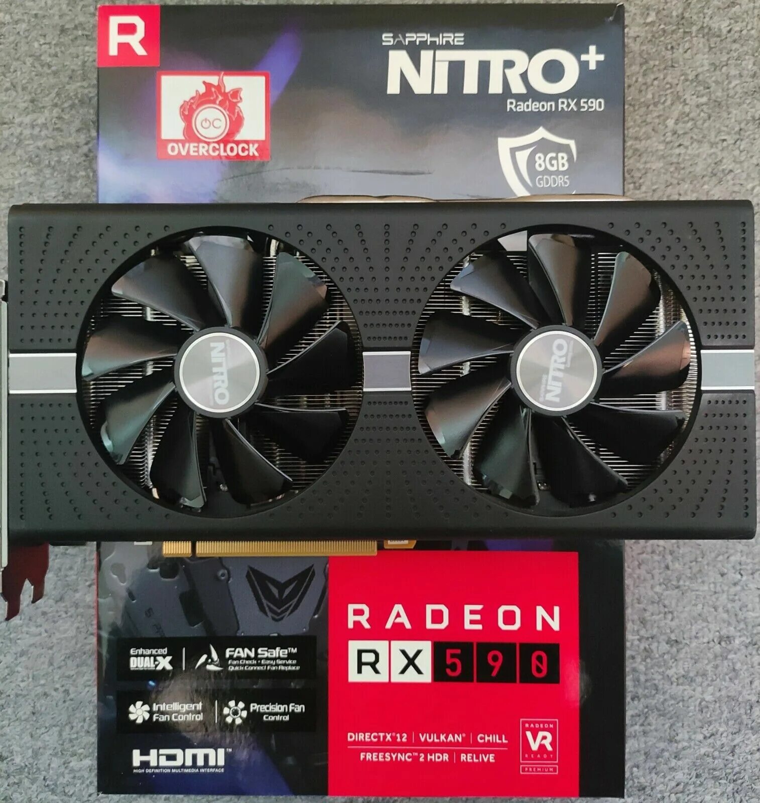 Rx 590 sapphire nitro 8gb