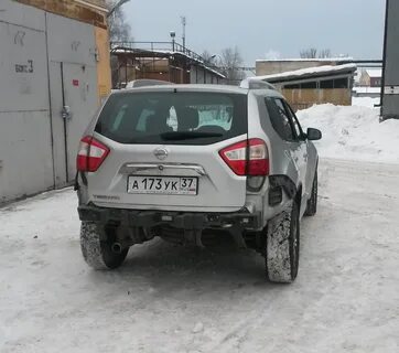 Задний бампер ниссан террано