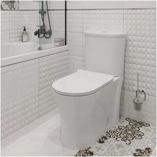 Фаянсовый унитаз с микролифтом