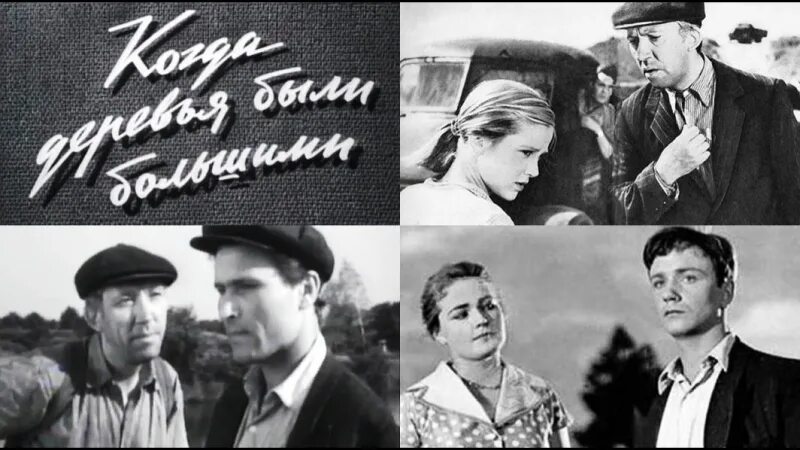 Деревья были совсем молодые. Когда деревья были большими (1961) лев кулиджанов.