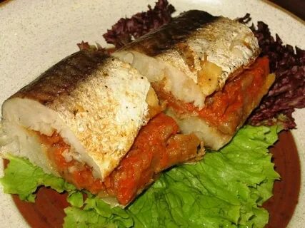 Хек в духовке с овощами самый вкусный