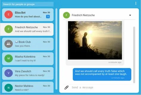 Open source messenger