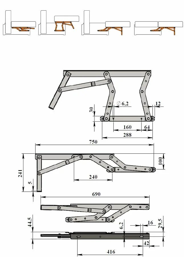 Шагающий механизм дивана. Пантограф механизм трансформации дивана. Механизмы раскладывания диванов пантограф. Механизм раскладывания тик так. Механизм тик так 402.