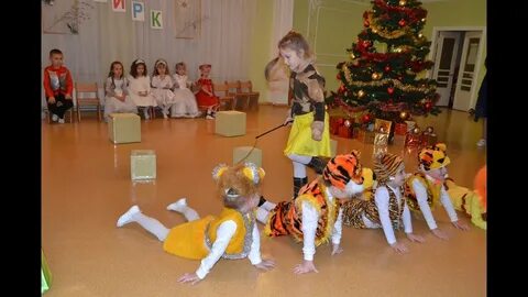 Новогодний цирк в детском саду