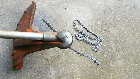 Что можно сделать из цепи от бензопилы