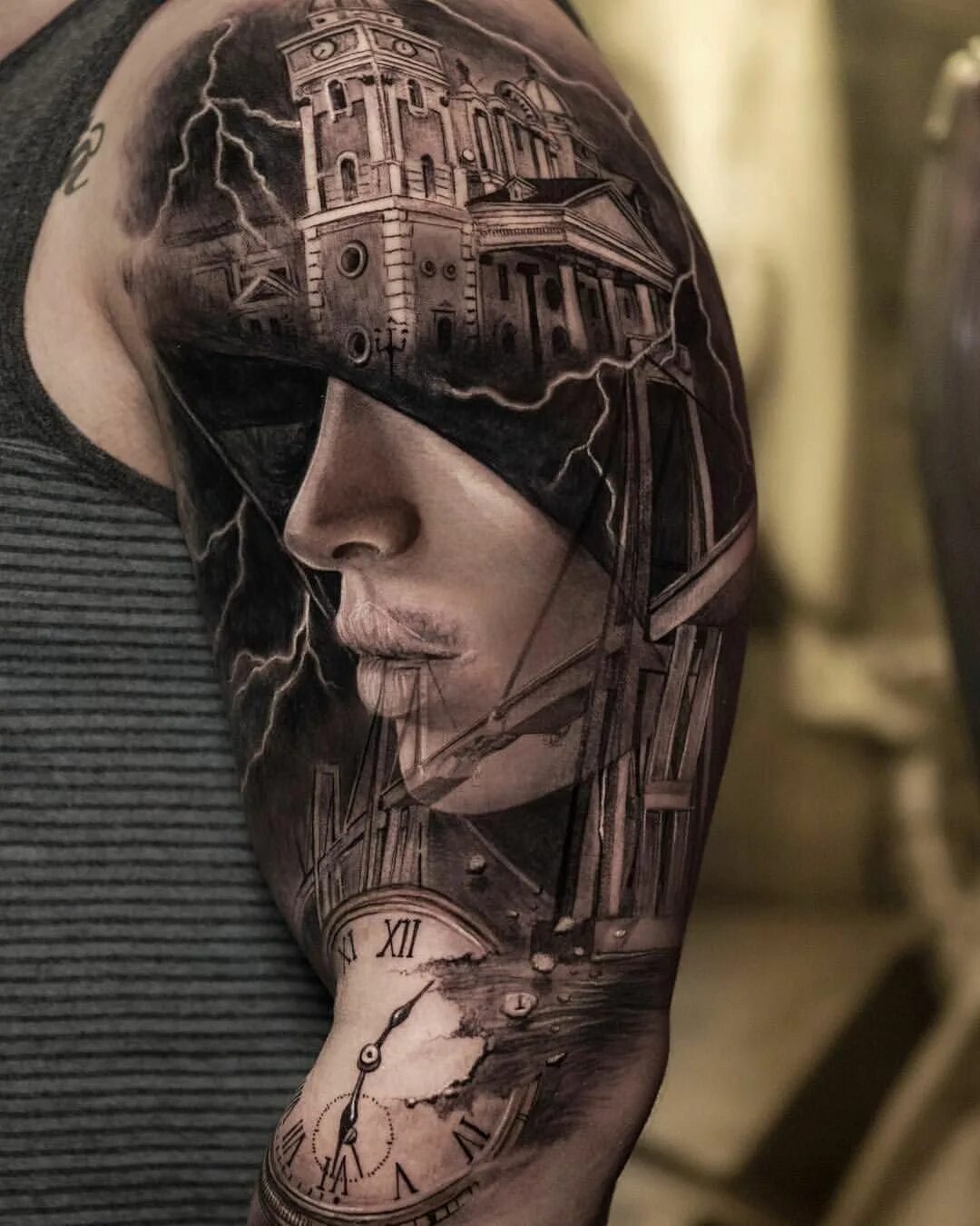 тату фэнтези мужские. объемные татуировки для мужчин. 3д тату. 3д тату для мужчин. самые необычные тату.