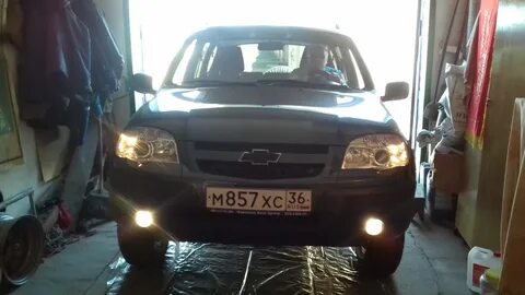 Нива лампы в птф