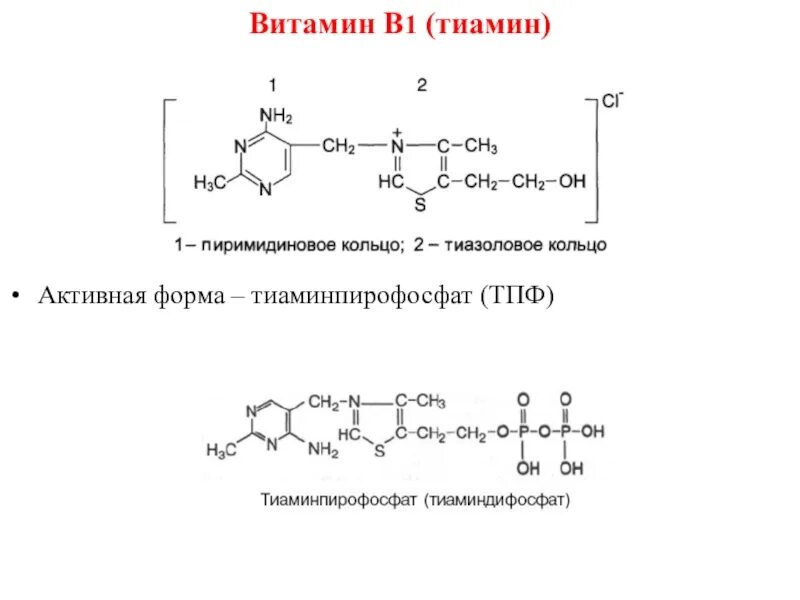 Фолиевая кислота тиамин. Активная форма кофермент витамина b1. Активная форма тиамина. Витамин в7 активная форма формула. Тиаминпирофосфат (ТПФ).