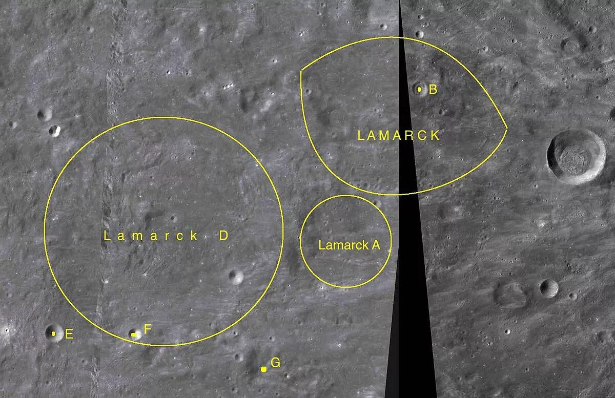 Ламарк (лунный кратер). Кратеры на Луне. Лунные борозды. Борозда на Луне.