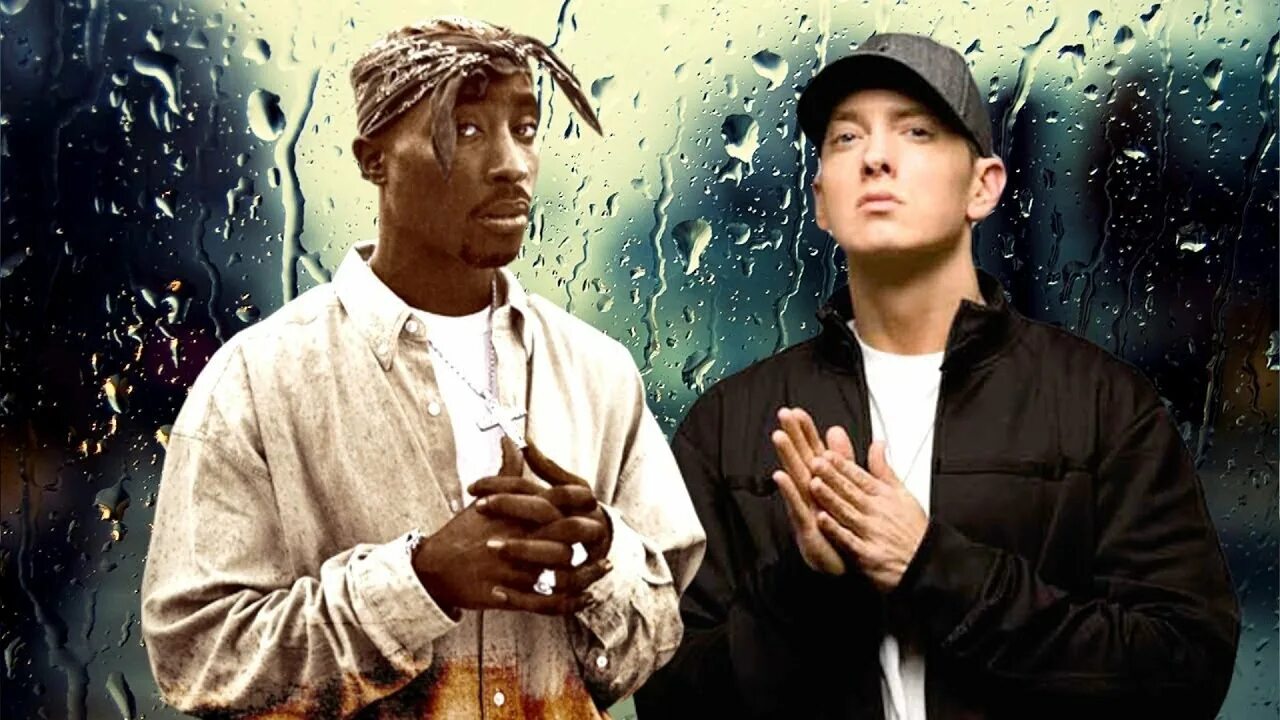 Ice cube ft eminem. Эминем и 2pac. Тупак Шакур и Эминем. 2pac Eminem. Эминем и Тупак.