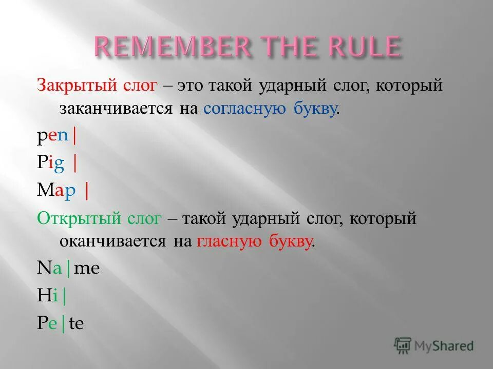 Гласные в открытом и закрытом слоге. Закрытый и открытый ударный слог. Открытый слог оканчивается на. Открытый слог оканчивается на гласную. Открытый ударный слог в английском.