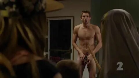 New Zealander actor Jono Kenyon butt-naked 