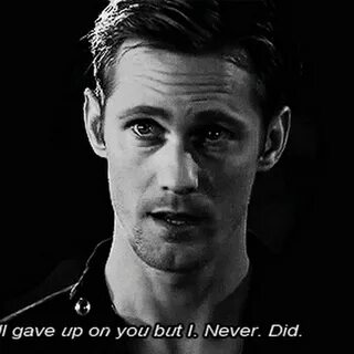 But you never did