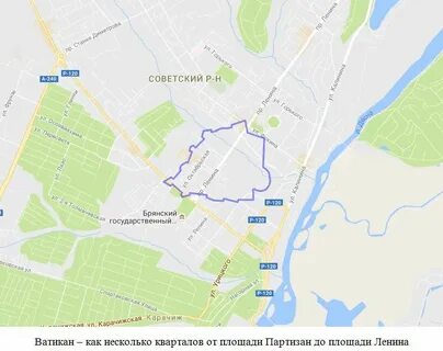 Брянск 1 карта