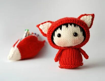 Вязаные игрушки спицами мастер