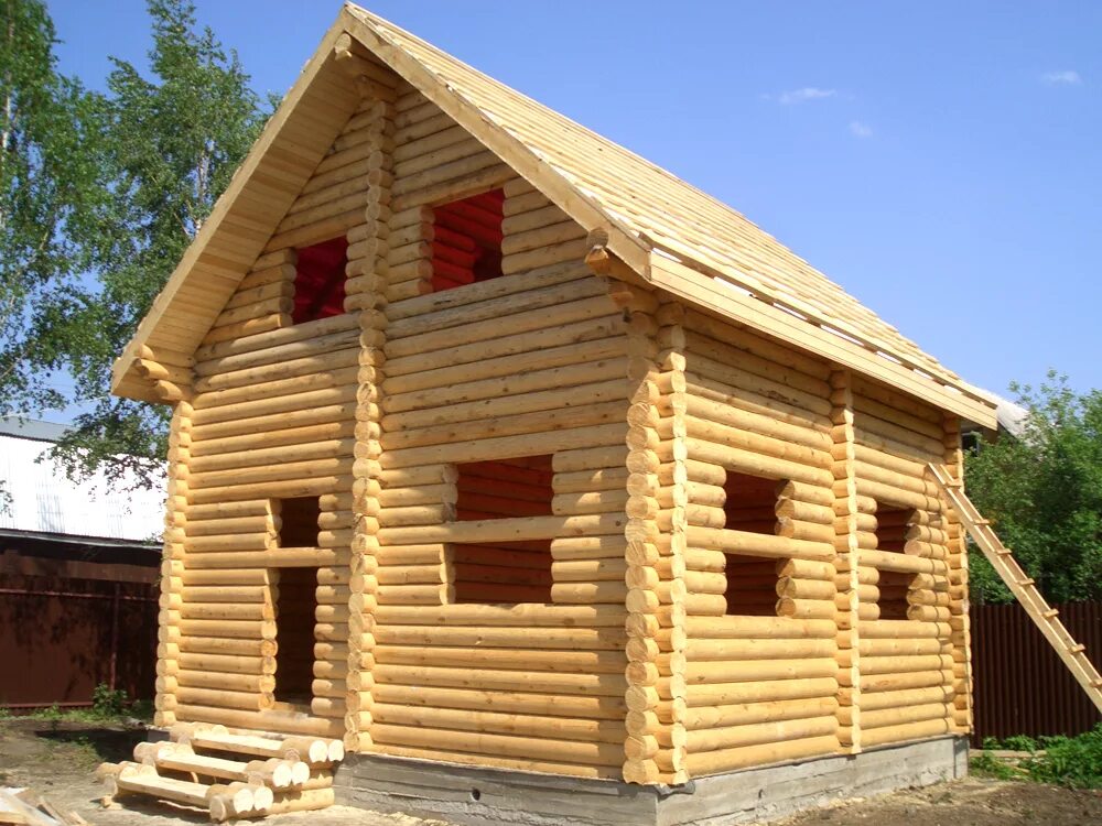 Курганские срубы
