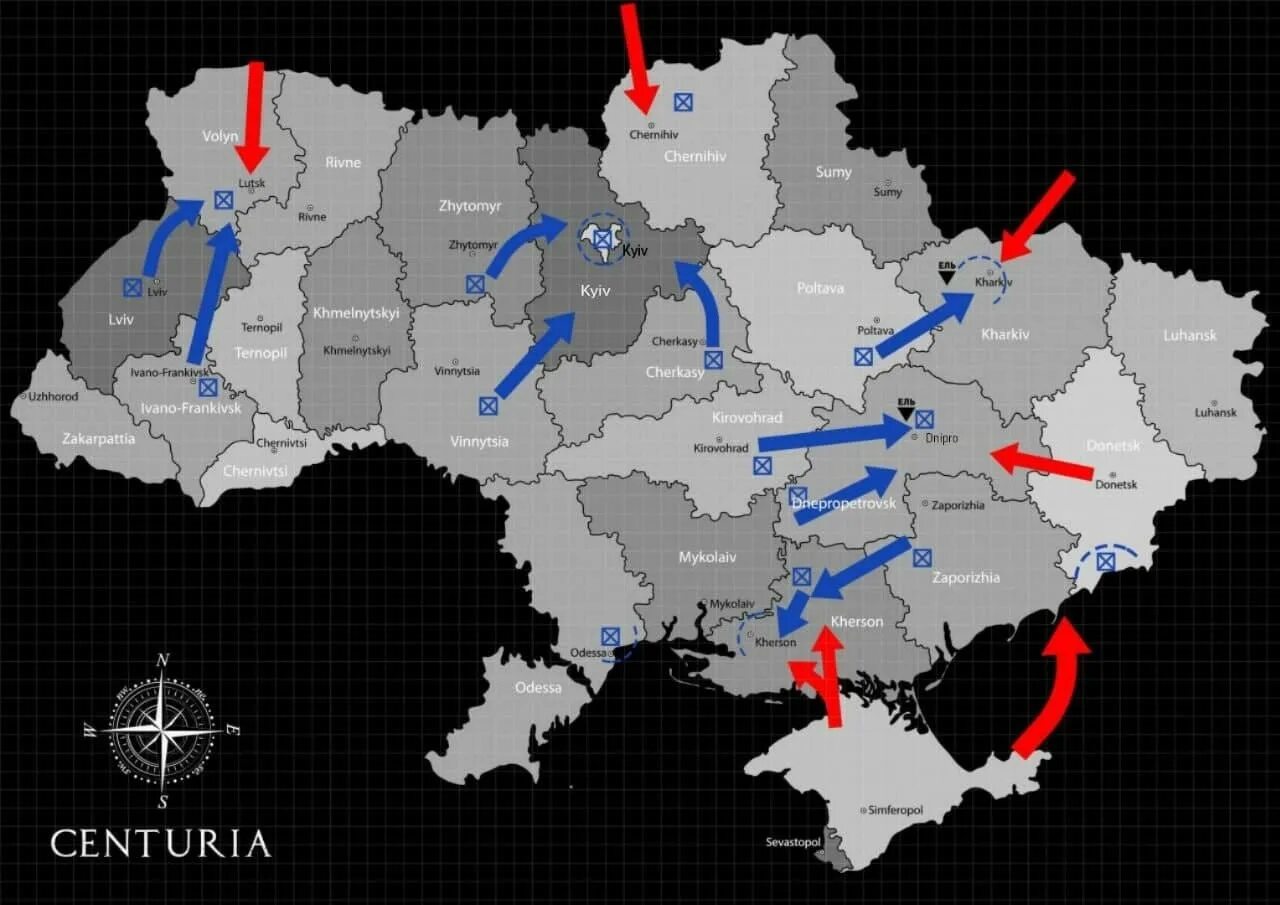 Российские военные на карте украины. Продвежение российских воиск на Украине. Карта боевых действий на Украине. Военная карта Украины.