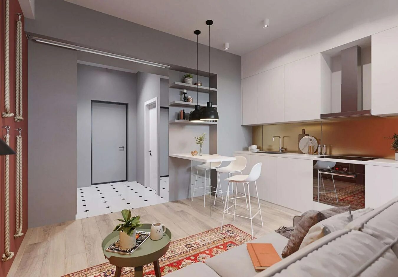 Интерьер студии 25 кв. Освещение в квартире студии. Интерьер студии 22м прямоугольной. Кухня-гостиная 10 кв. М.