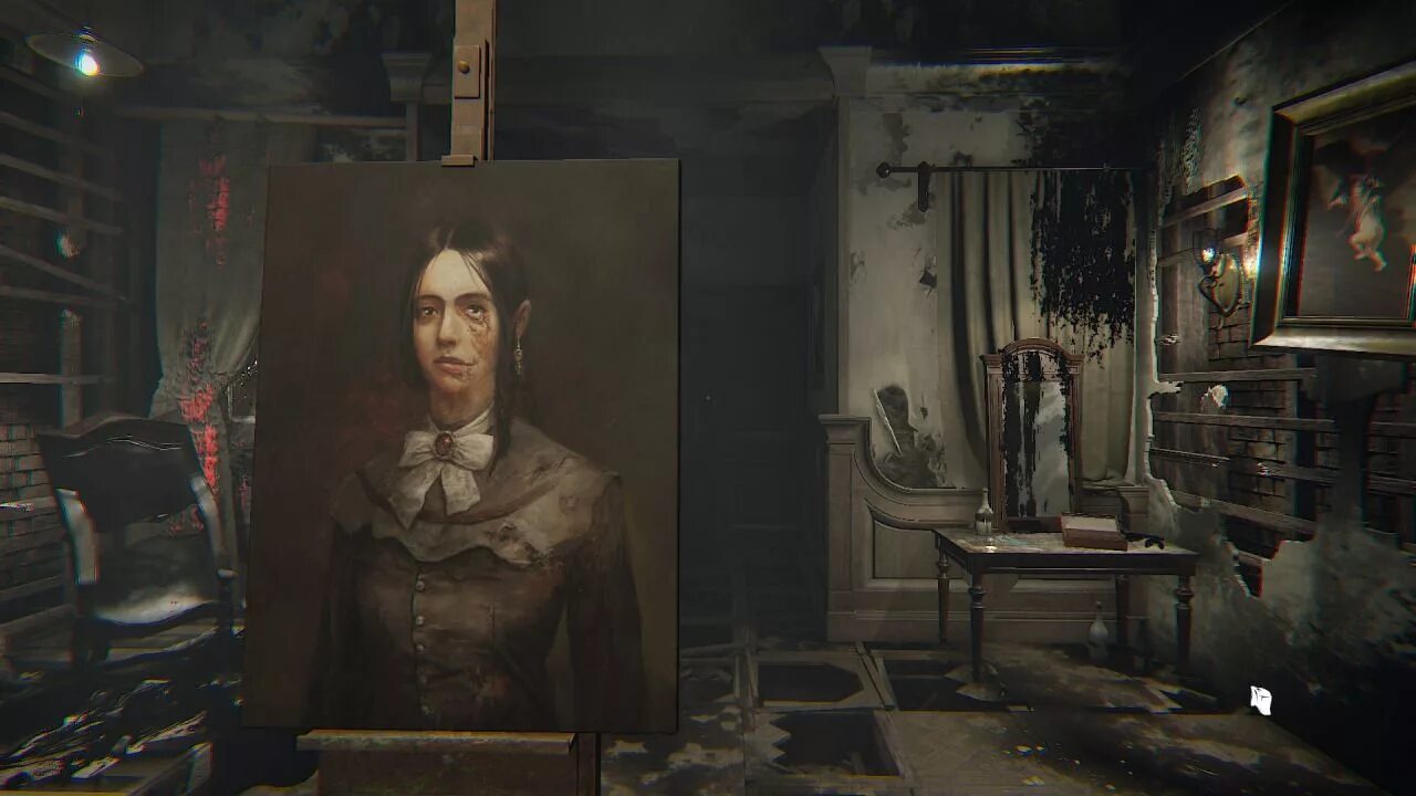 Layers of fear. Layers of fear портрет жены художника.