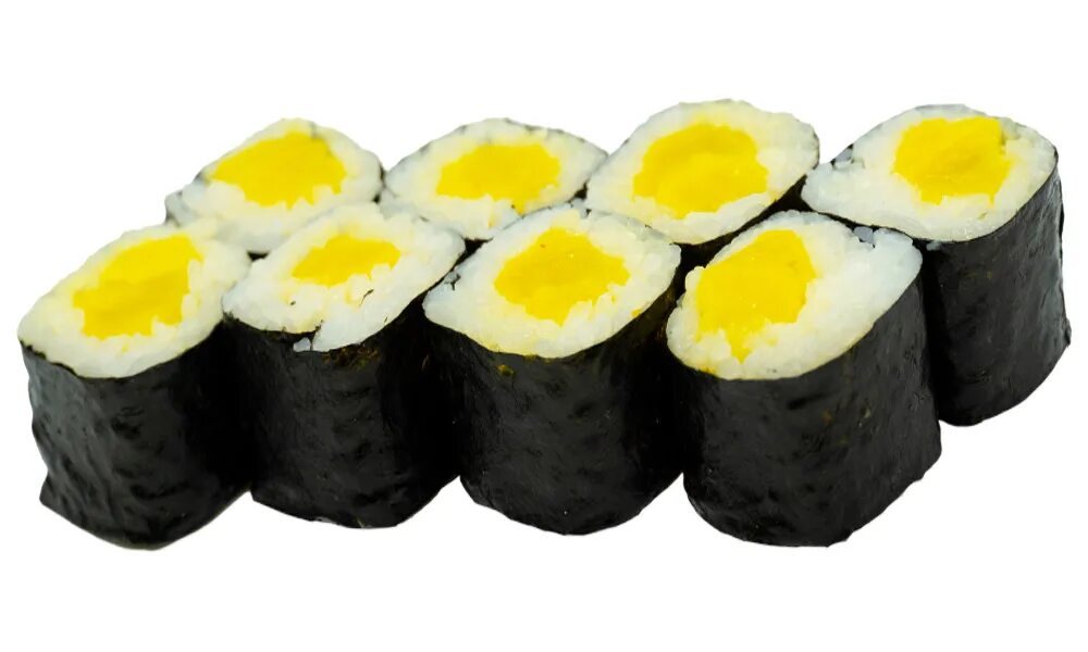 Такуан. Такуан маки. такуан маки ролл. хосомаки такуан. суши такуан маки.