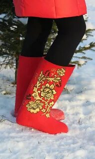 Красные валенки