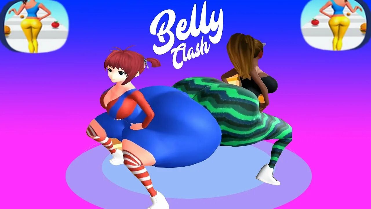 Смош девушки. Hara futoru. Geely belly. Игра belly. New belly games.