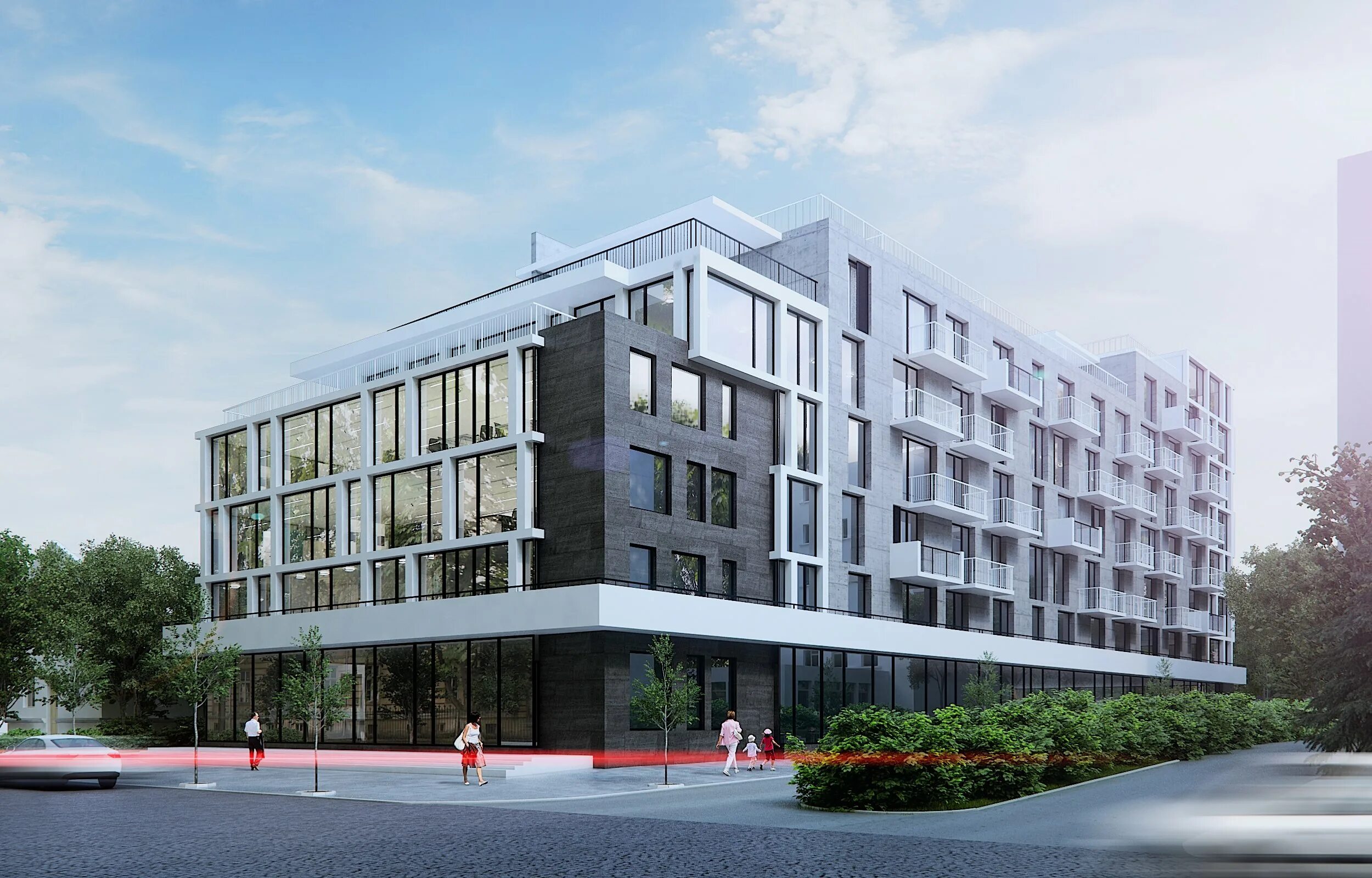 фасады малоэтажных жилых домов. жилой комплекс ванкувер в канаде. современные многоэтажные дома. здания повышенной этажности. многоэтажные жилые дома.