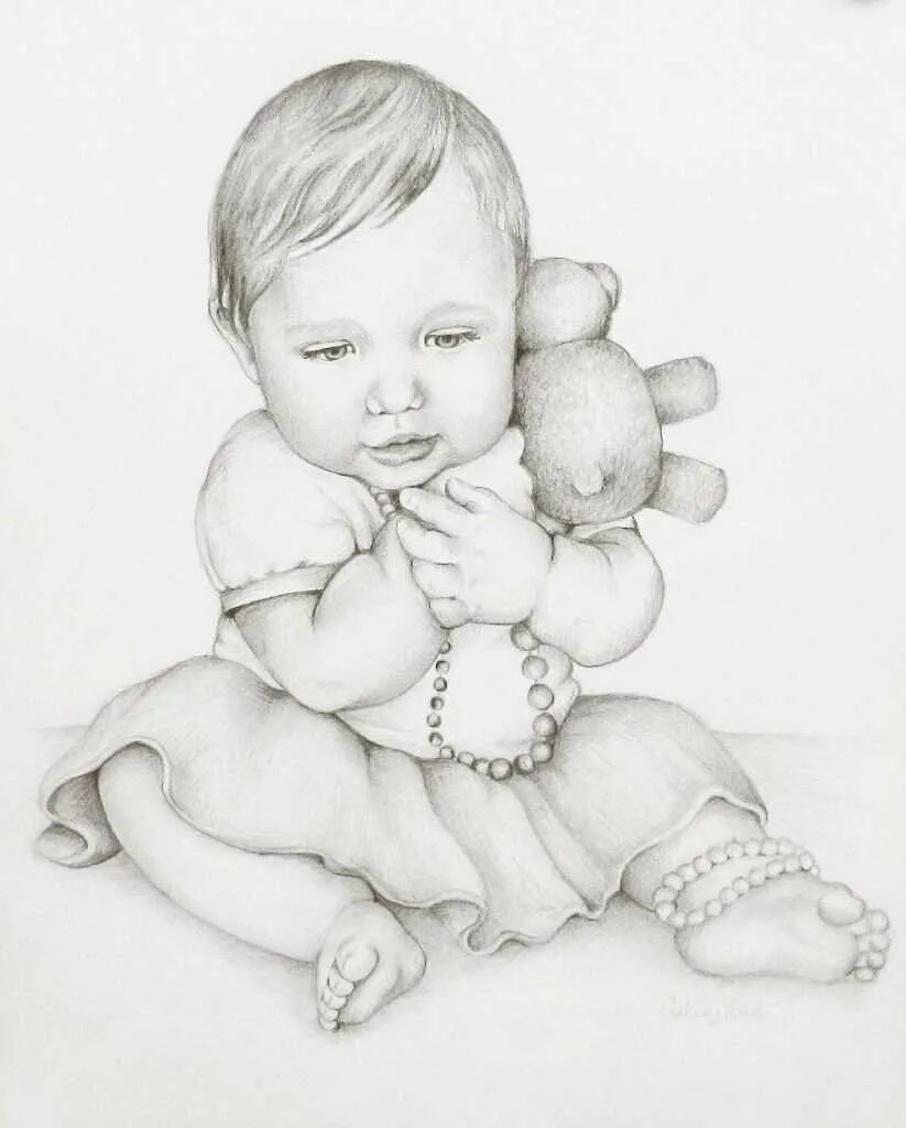 Ребенок карандашом. Рисунки для малышей. Маленькие рисунки. Младенец рисунок карандашом. Рисунки карандашом дети маленькие.