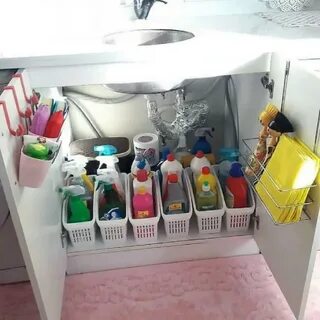 Хранение средств бытовой химии