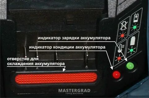 Аккумулятор не горит зеленая лампочка