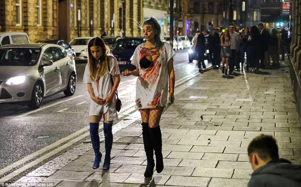 British women on the Street. Hookers Newcastle. Drank street