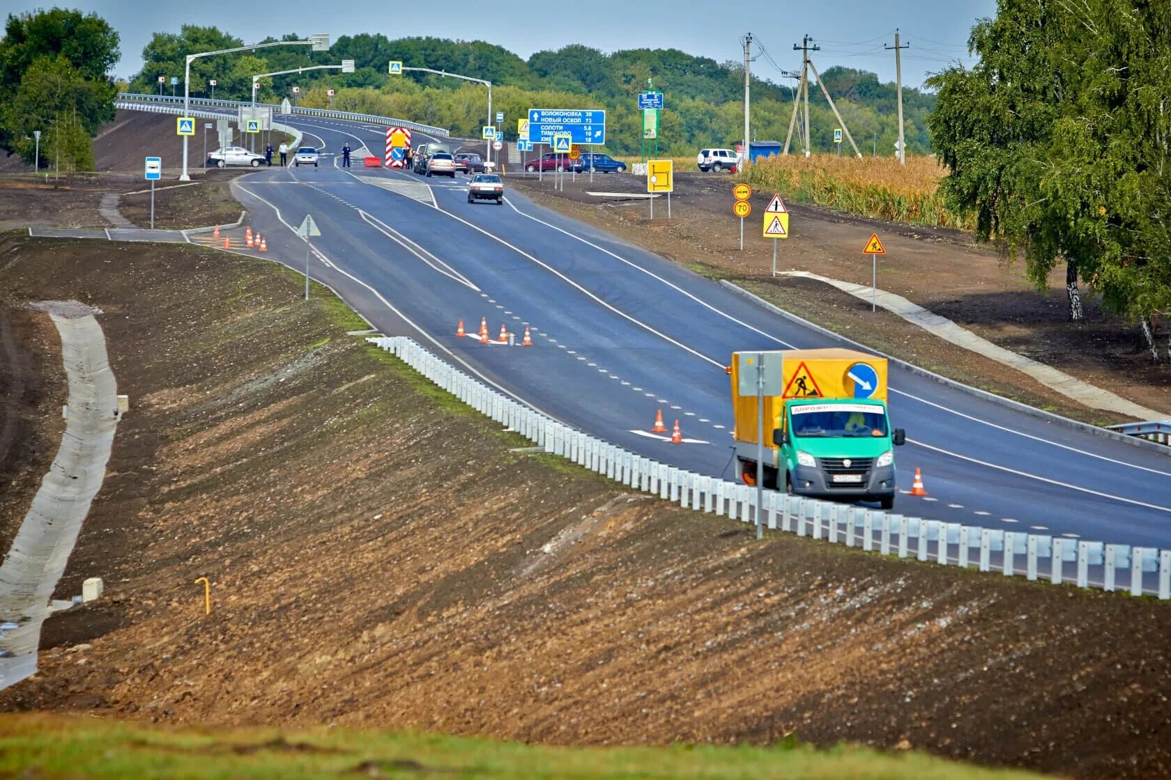 Летнее содержание дорог