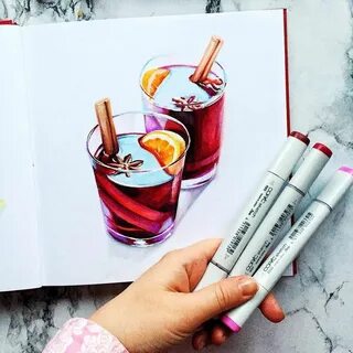 Скетчинг фломастеры