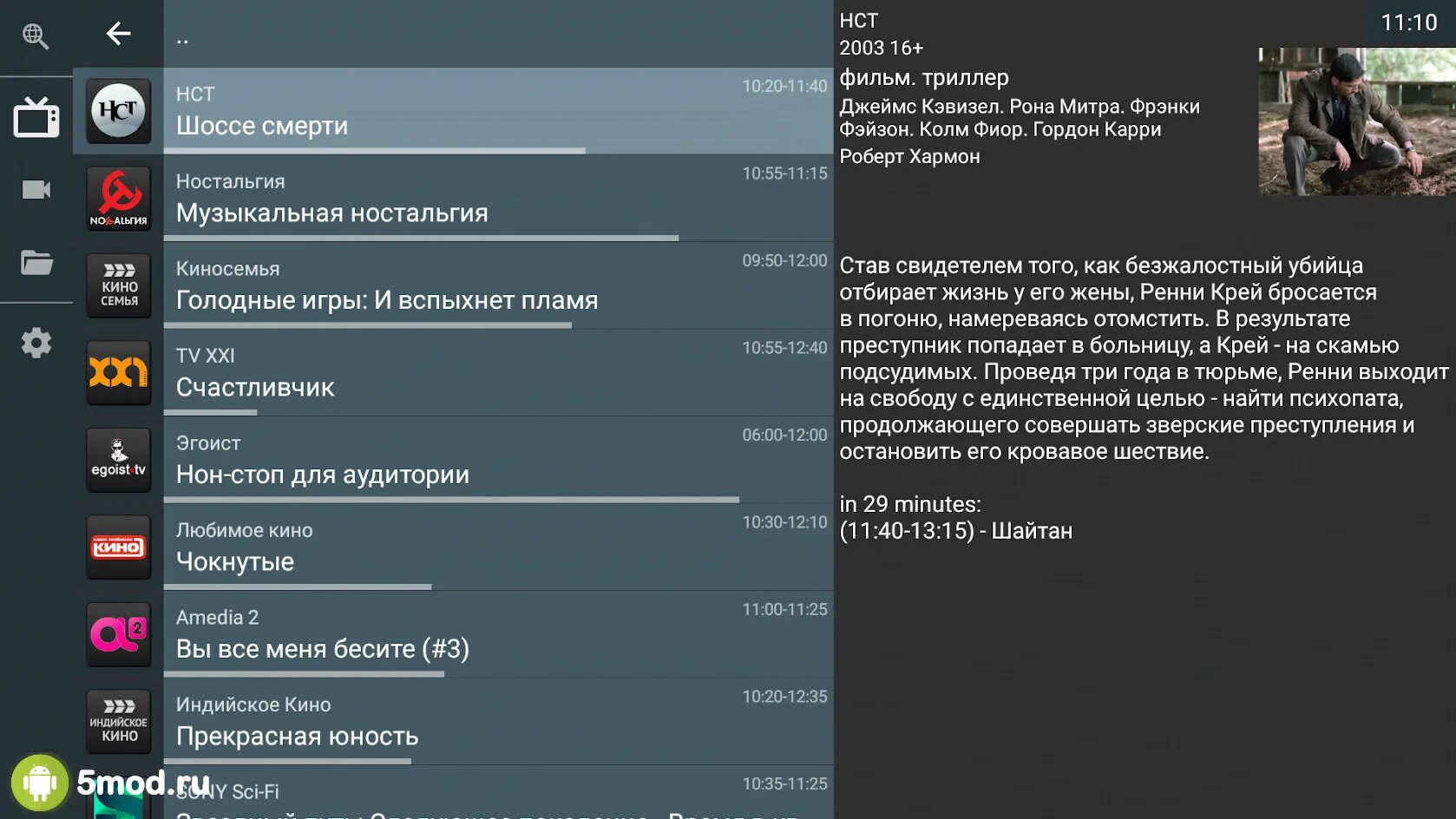 Настоящее телевидение программа