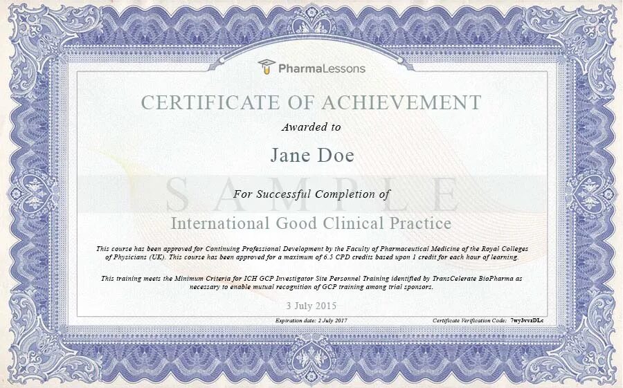 GCP сертификат. Good Clinical Practice сертификат. GCP тренинг. Nida GCP Certificate.