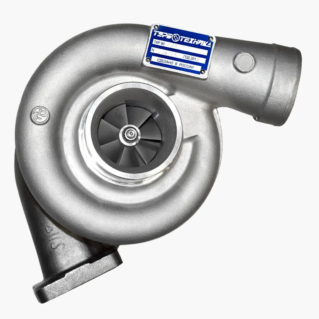 Турбокомпрессор ТКР-700. ТКР 700-01 / -02 (пр/л), 4 шпильки Турботехника. Турбокомпрессор ТКР-700 (ТКР-7м1а) (д-260.1,2). Турбокомпрессор 700-1118010.01.