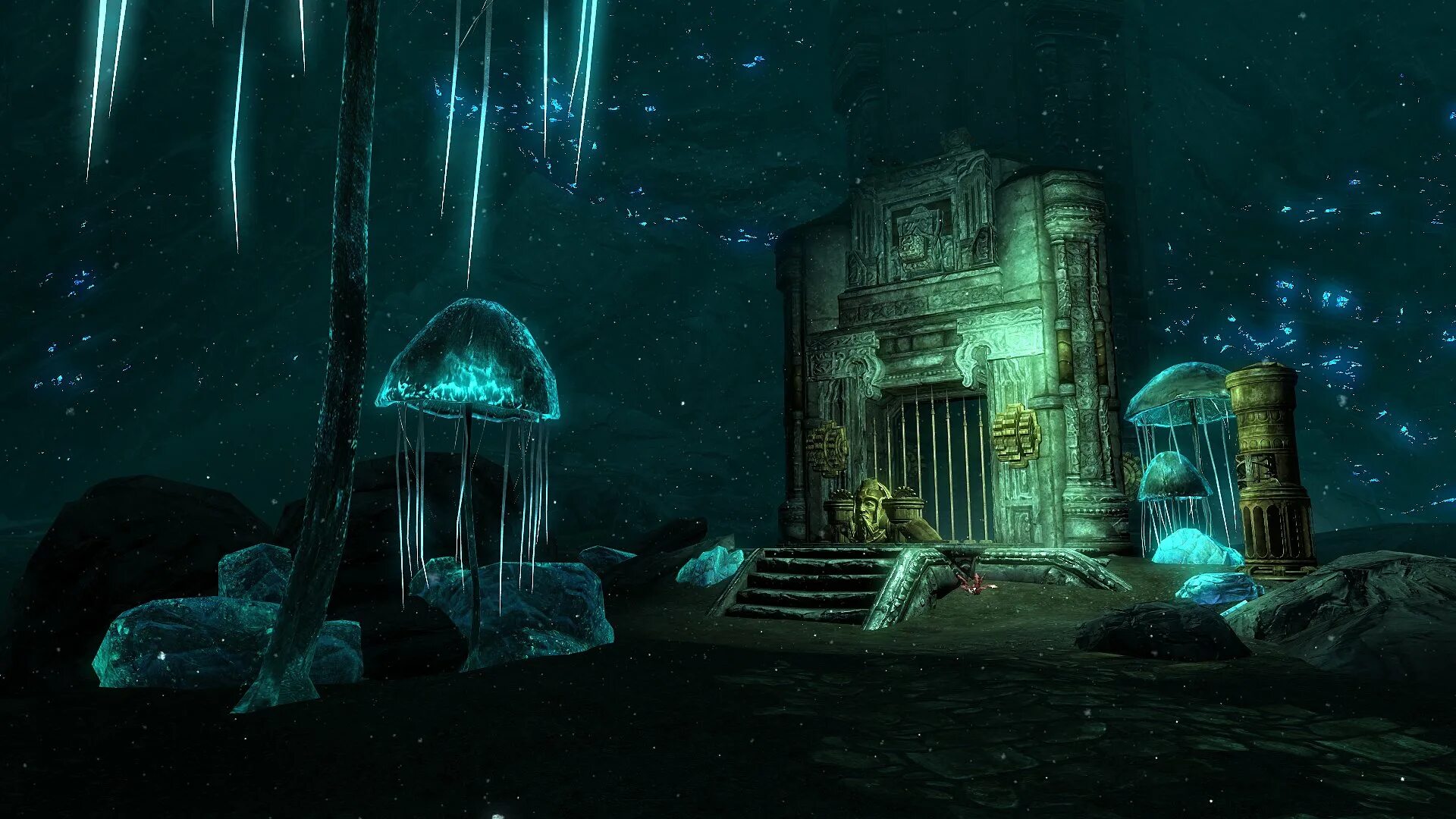 Черный предел скайрим. Альфтанд. Черный предел скайрим. Чёрный предел skyrim. Развалины двемеров.