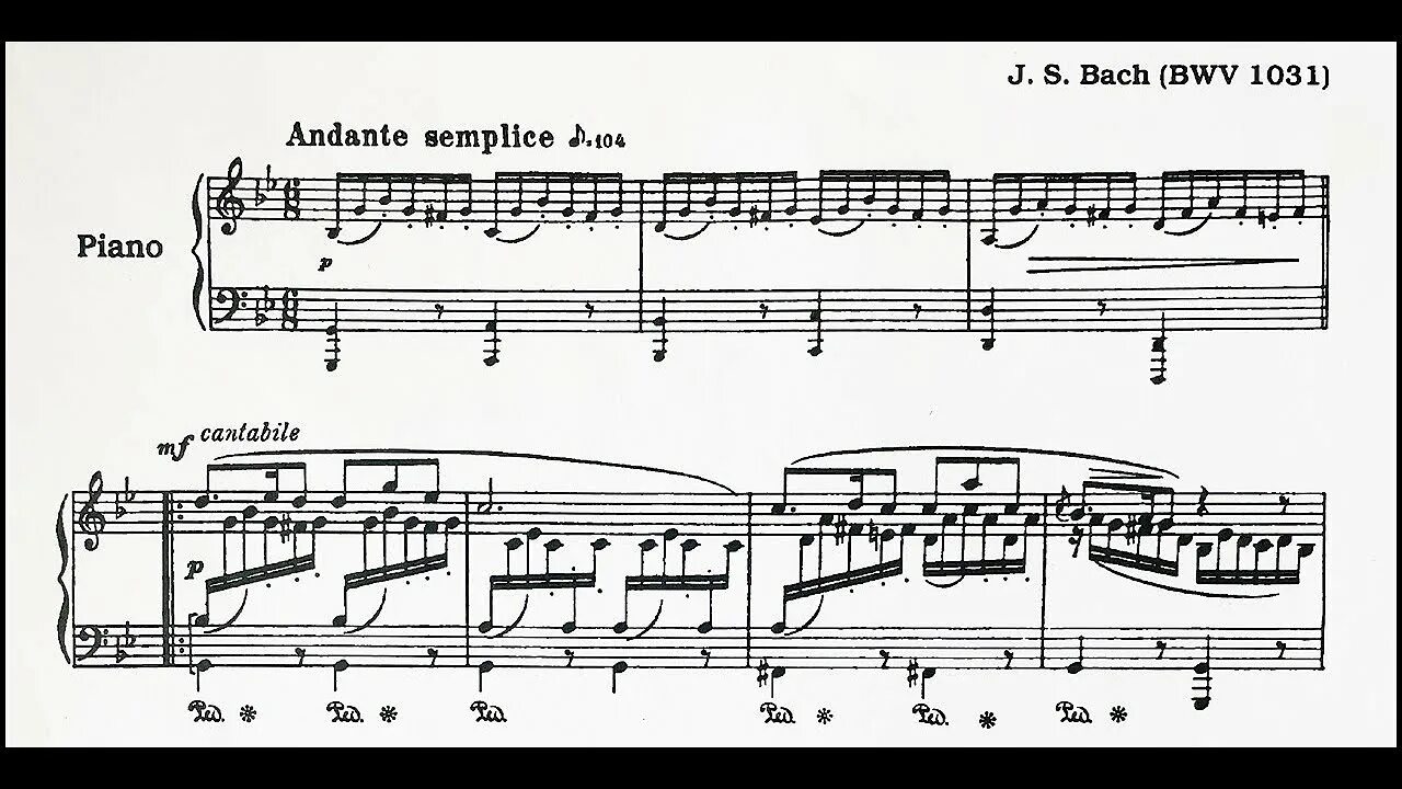 Ноты сонат в 4 руки. Bwv 1031 сицилиана. сонатина баха ноты для фортепиано. бах сицилиана. сицилиана бах ноты.