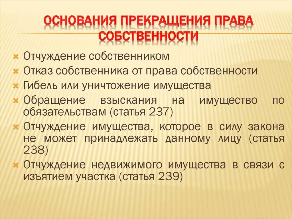 Против воли собственника