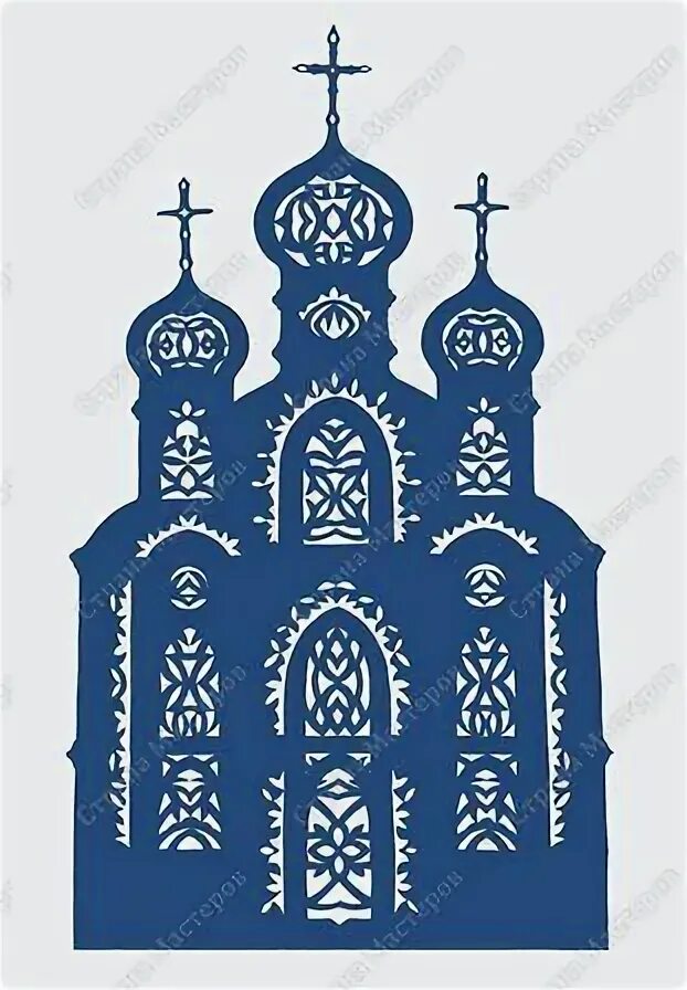 Церковь шаблон для вырезания Church Architecture Icon, Isometric Style Stock Vector Illustration of easter,