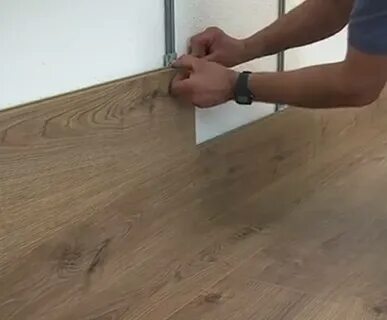 Как прикрепить ламинат на стену