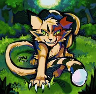 Cats long tails