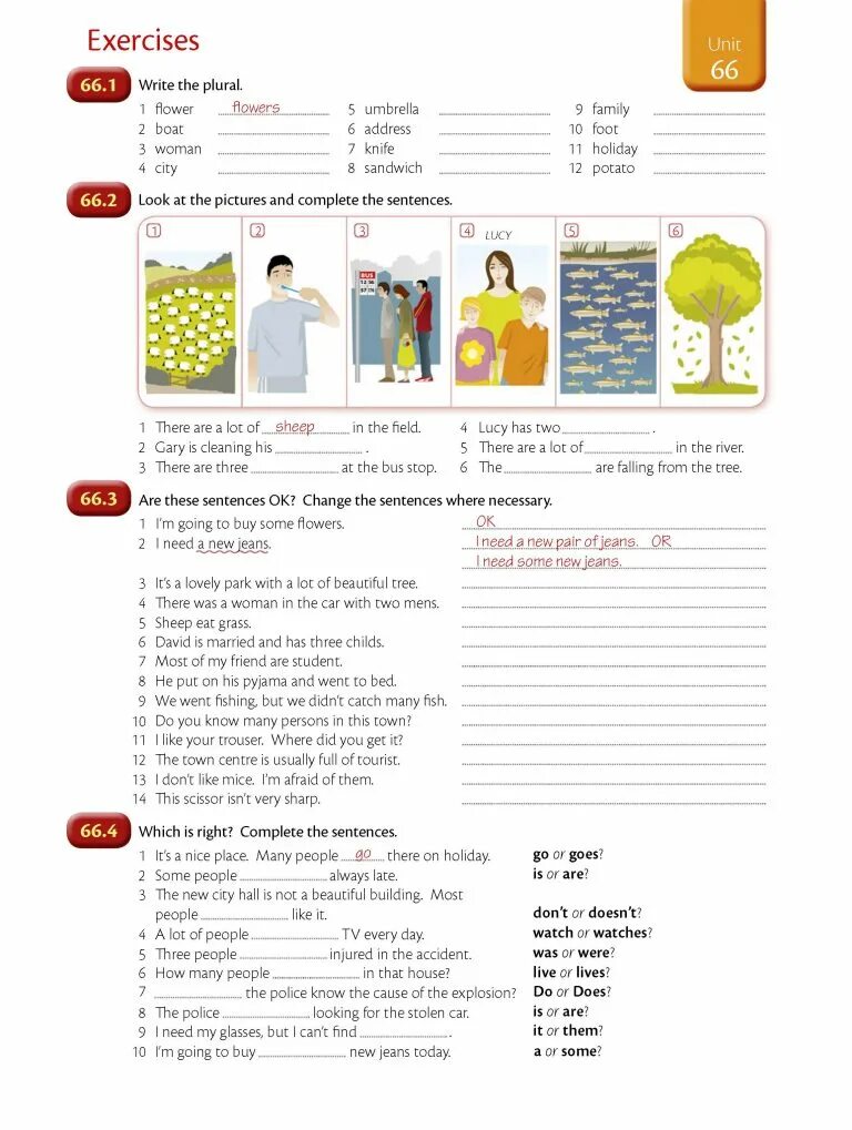1 ответы. These are things. Sanyo sf-90. Essential grammar in use exercises. Unit 66.
